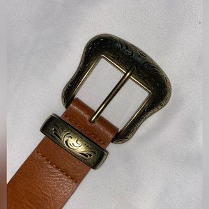 Gold Western Belt